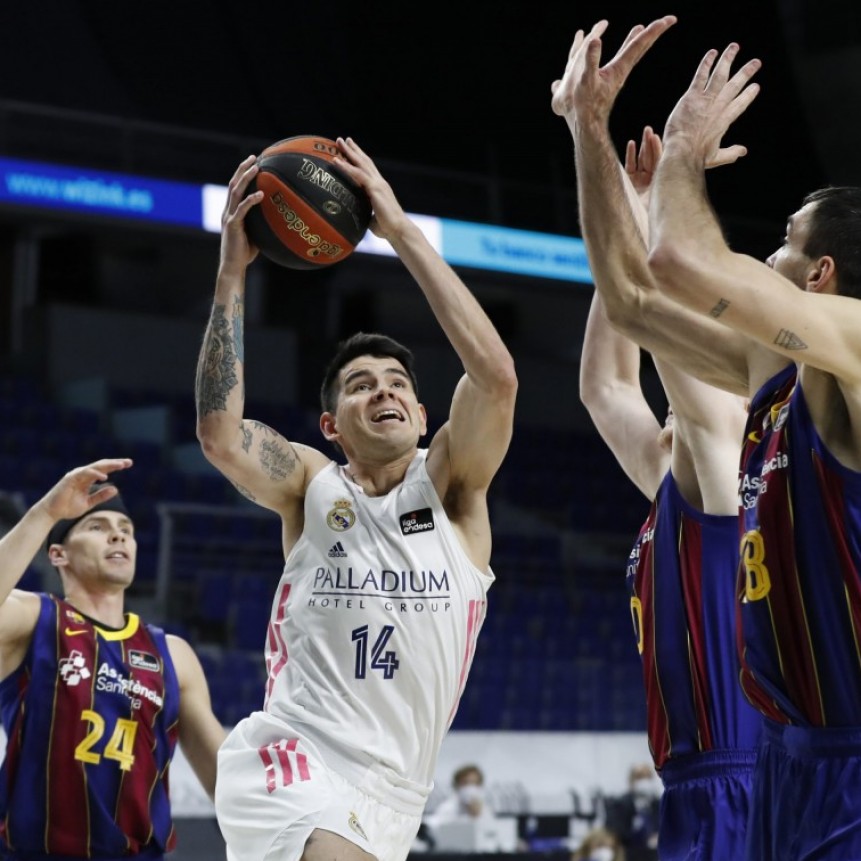 Básquet: Gabriel Deck regresa al Real Madrid tras su paso por la NBA