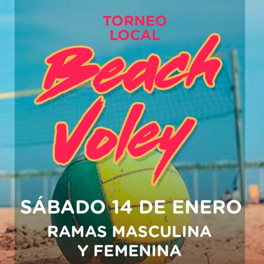 En Saladillo: TORNEO BEACH VOLEY 