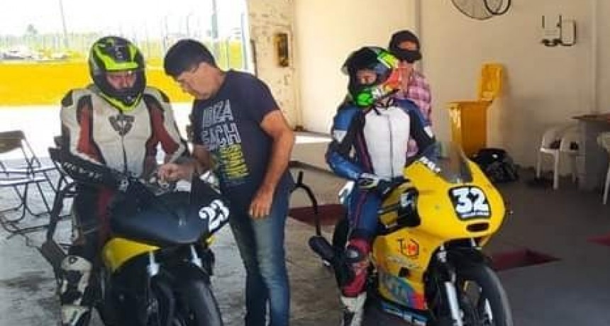 Superbike: Valentín Valor entrenó en Rafaela