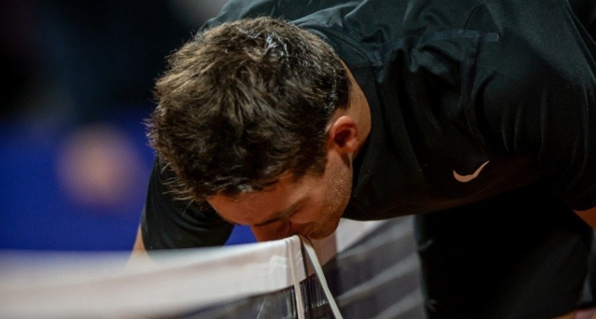 Tenis: Del Potro jugó su último partido en Buenos Aires ante su posible retiro en Brasil