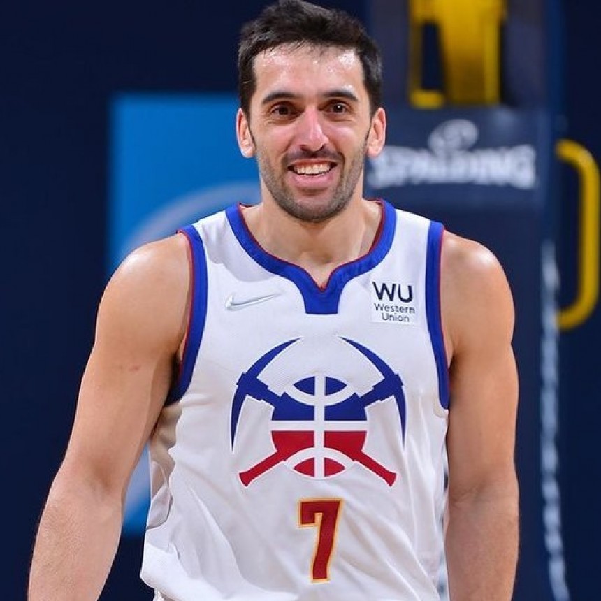 Victoria de los Nuggets con buenos minutos de Campazzo