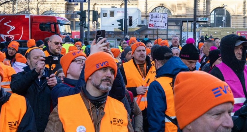  Una huelga en el transporte paraliza a Alemania 