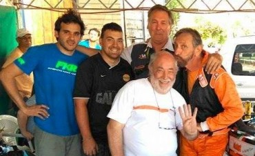 Carlos Simonetti corre en el kart&oacute;dromo del Aut&oacute;dromo de Bs As