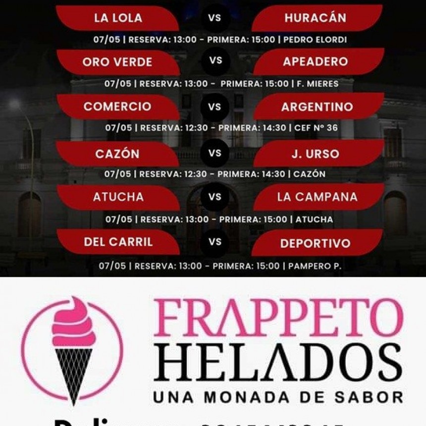 Fútbol en Saladillo: Apasionante novena fecha del Torneo Apertura 2023 