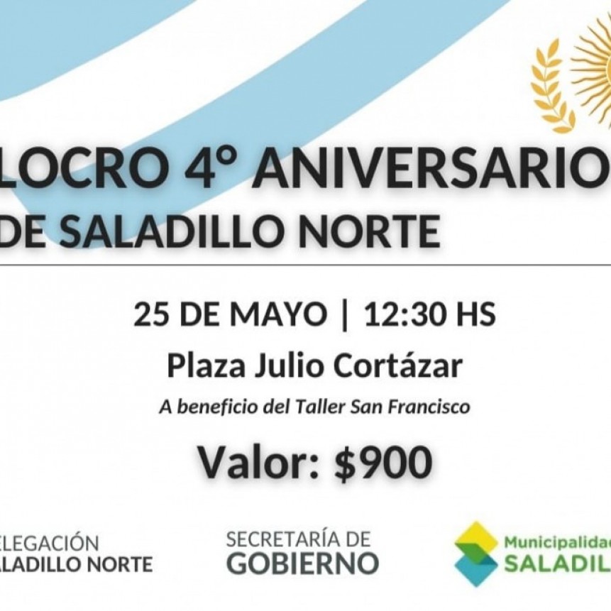 LOCRO EN SALADILLO NORTE 