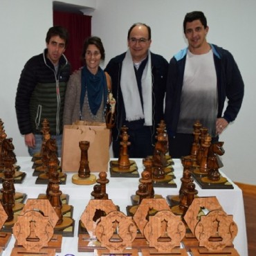 Salomón participó de la entrega de premios del Grand Prix de Ajedrez