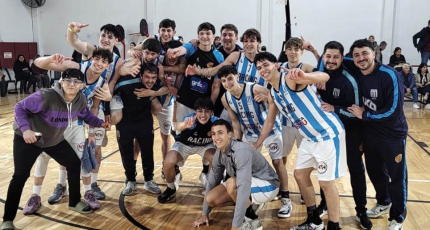 Básquet: Racing (CH) con el saladillense Tiziano Bruno ganó el cuadrangular U21 en Mar del Plata