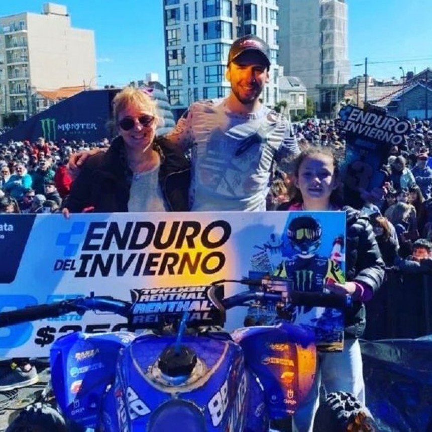 Cuatriciclos: Podio para Lucas Estomba en el Enduro del Invierno