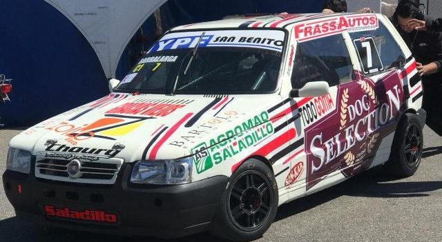 Lucas Barbalarga fue quinto en Rosario en el Turismo Pista
