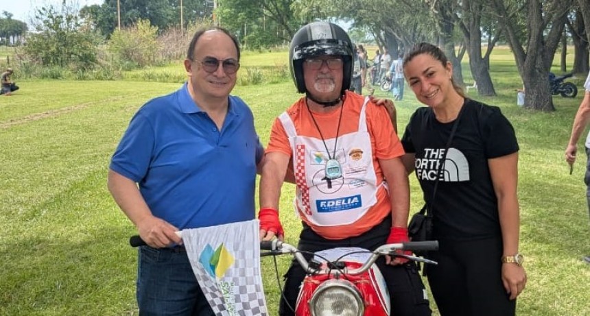 Saladillo: Se realizó el 7° Encuentro y Rally Provincial de Motos Antiguas