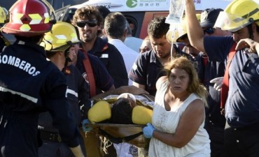 Accidente en el prologo de la primera etapa