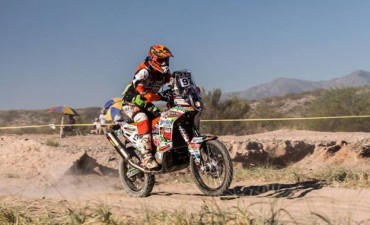 Lacunza finalizó la tercera etapa aunque se retraso algunos puestos