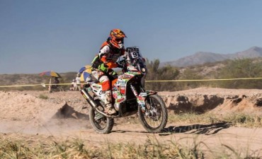 Lacunza no pudo con la cuarta etapa y se despidió de la competencia