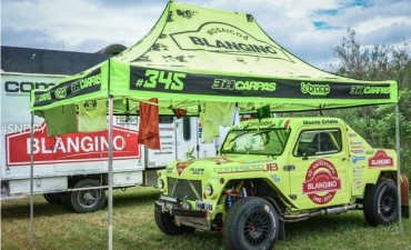 Blangino y su Rastrojero, firmes: est&aacute;n 37&ordm; en la carrera