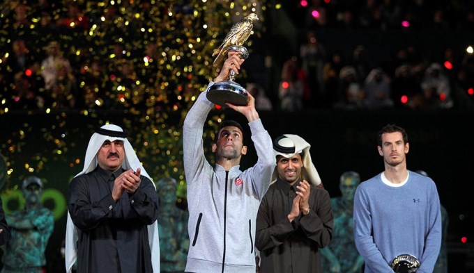 Djokovic le par&oacute; el carro a Murray y es campe&oacute;n en Doha