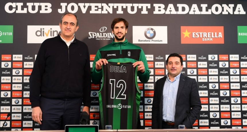 Marcos Del&iacute;a, nuevo jugador del Divina Seguros Juventud