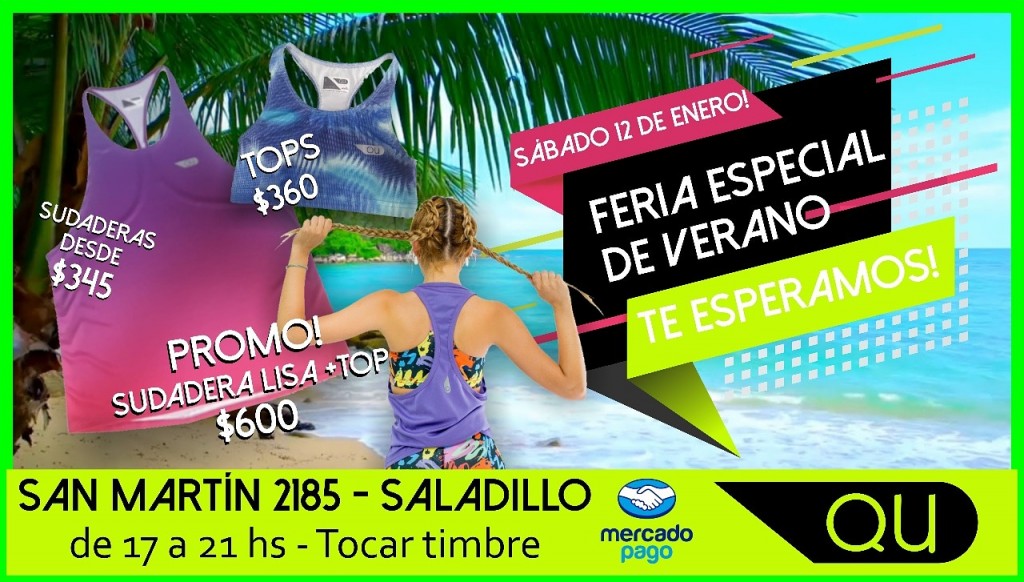 Feria especial de verano en QU