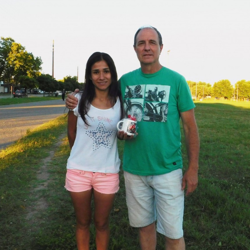 Francisca Almir&oacute;n fue la destacada del 2018 en el deporte saladillense