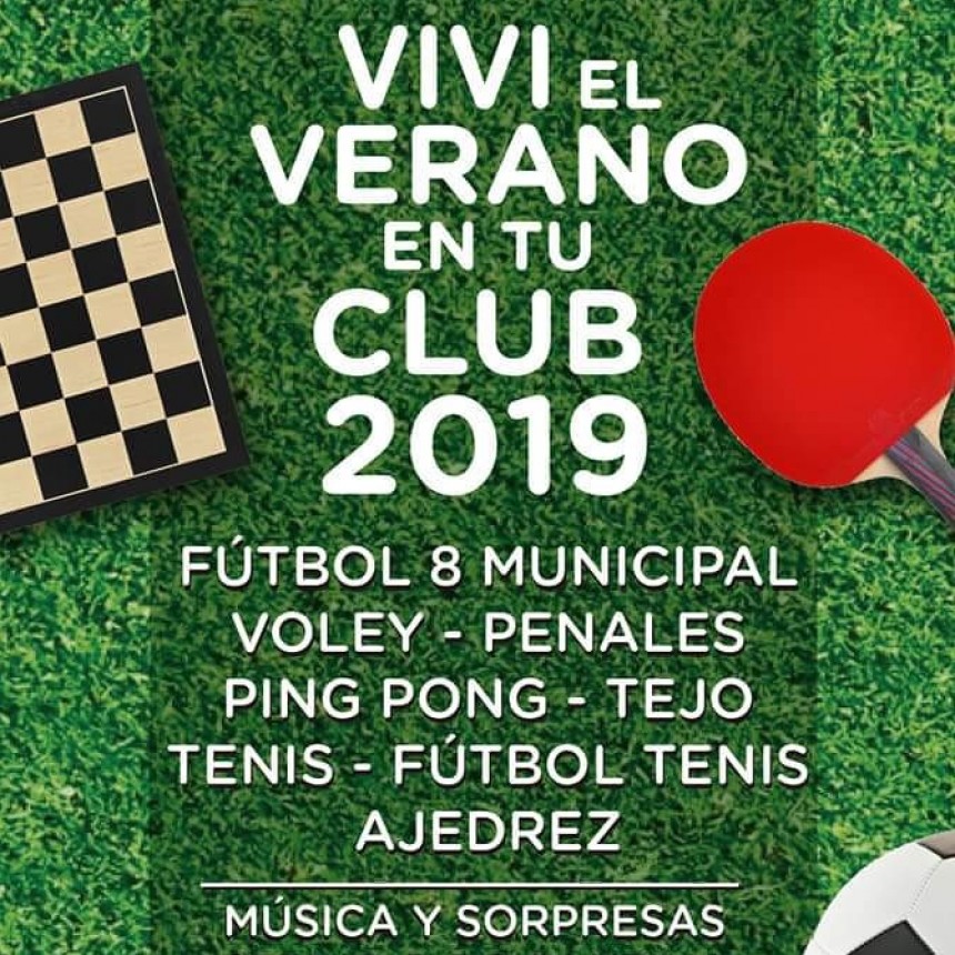 Viví el Verano en tu club se hace en Oro Verde