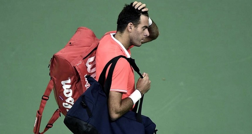 Juan Martín Del Potro, afuera del Abierto de Australia