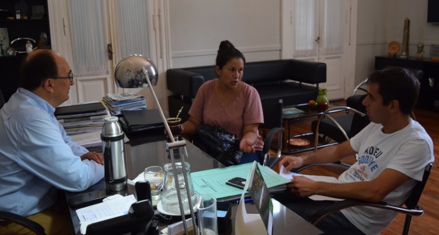 Presidente de Agrupación Ciclista se reunió con Intendente de Saladillo