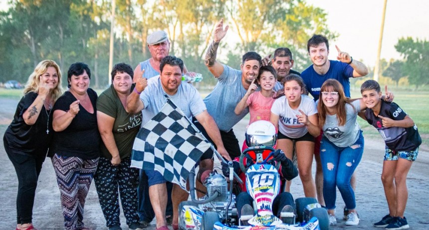 Karting: Lautaro Spano se consagró campeón del KSB