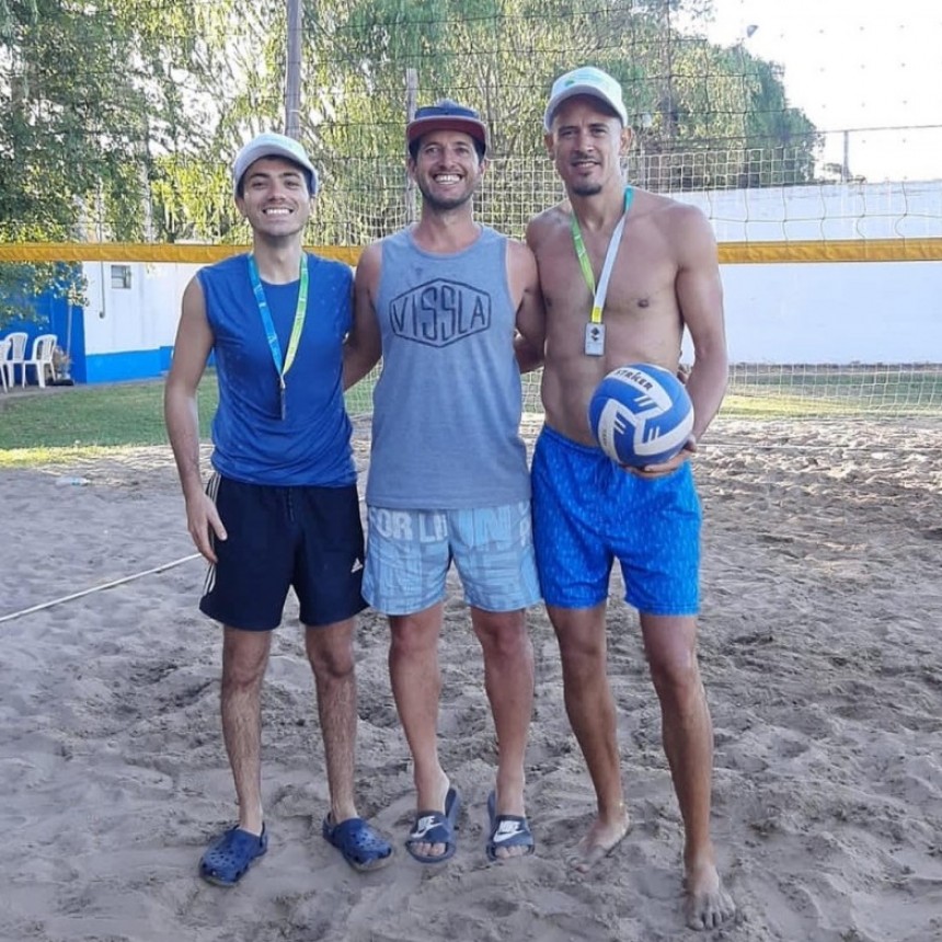 En el Automóvil club: Encuentro de Beach Vóley en Saladillo 