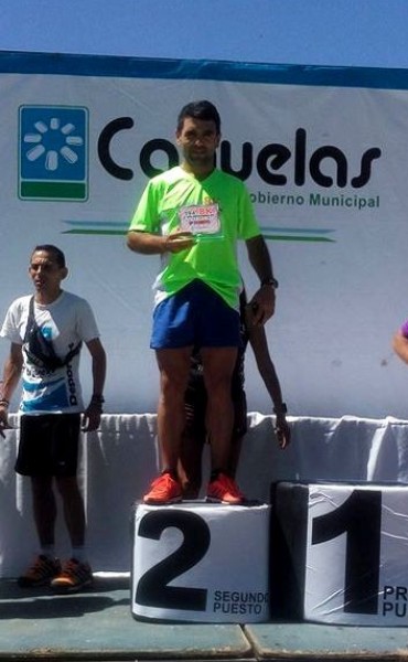 Ezequiel Aguilera fue octavo en los 8K de Cañuelas