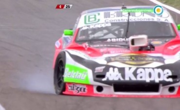 Un trompo lo dejó afuera a Bruno en el debut. Santero fue el ganador en Viedma 