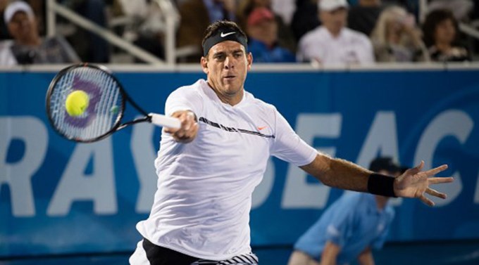 Delpo volvió al circuito con triunfo en Delray Beach