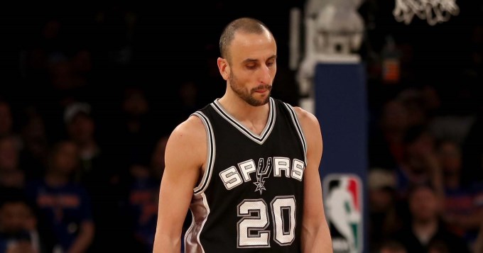 Los Spurs de Ginóbili cayeron en Nueva York