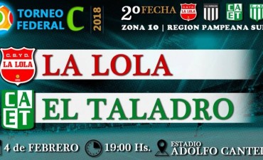 La Lola recibe este domingo a El Taladro de Las Flores