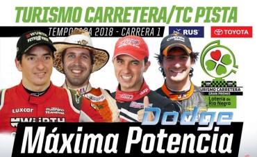 Comienza la actividad del Turismo Carretera en Viedma