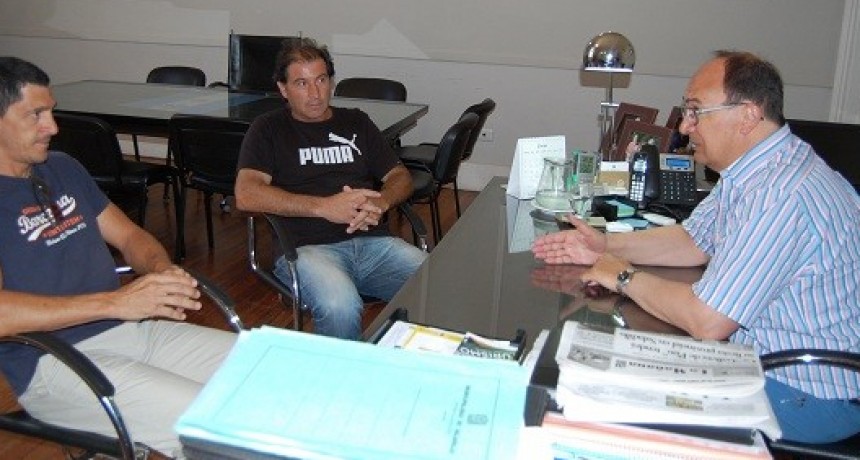 Intendente recibió al presidente de la L.F.S.