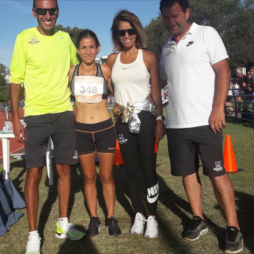 Podio para Francisca Almirón en Torneo de Pista en Mar del Plata