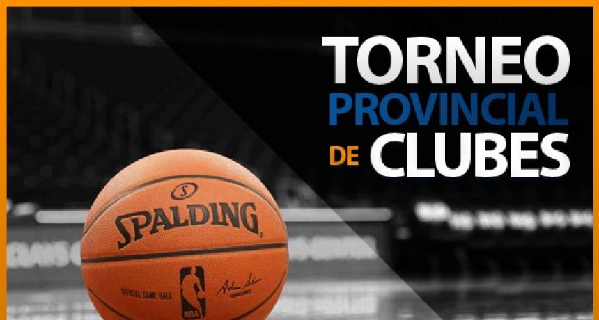Lo que resta del Torneo Provincial de Clubes de Básquet 2019/20
