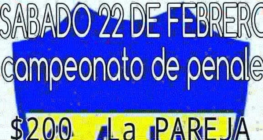 Se realiza Campeonato de Penales en Urso