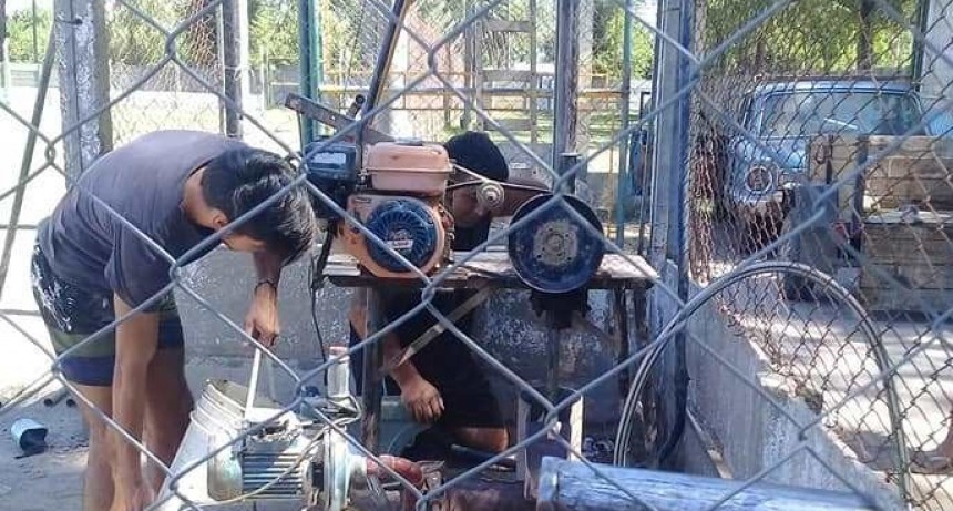 Cancha de Oro Verde cuenta con bomba para riego