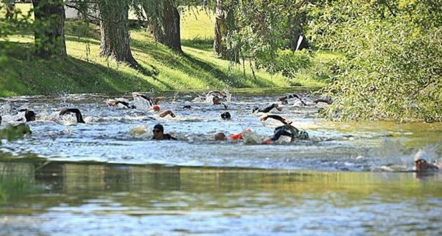 Saladillenses en el Tria short de Tapalque 2020