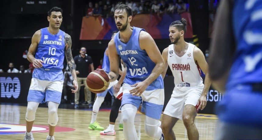 Básquet: Argentina le ganó a Panamá y se clasificó a la segunda ronda