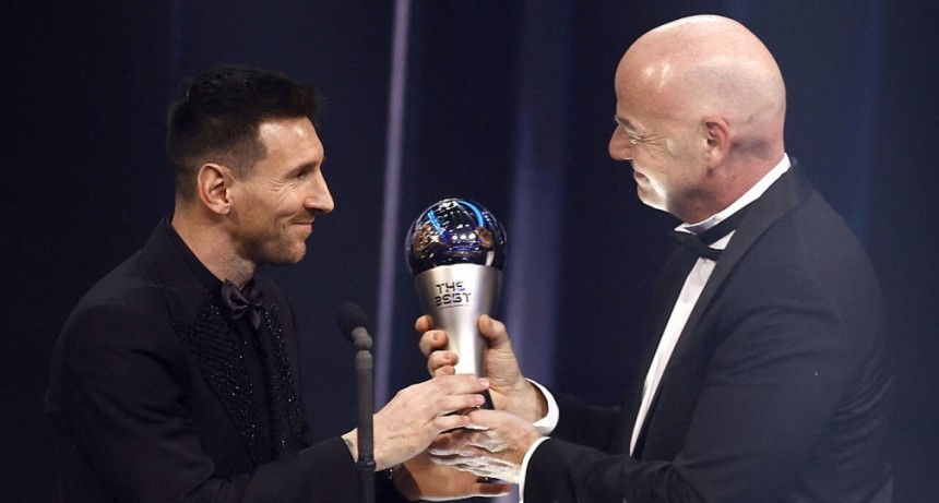  Lionel Messi ganó el The Best al Mejor Jugador del Mundo FIFA 