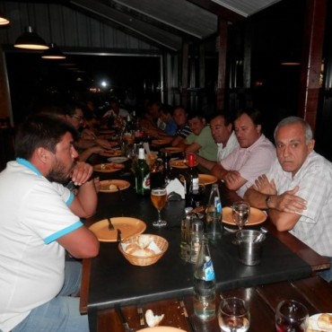 Dirigentes de Boca estuvieron en Saladillo