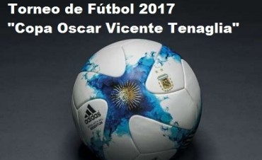 Se realizó el fixture del Torneo Apertura 2017 Copa 