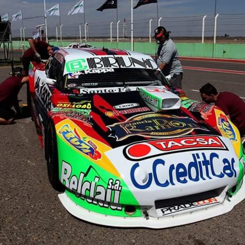 Bruno viajó a San Luis para disputar la tercera fecha del TC