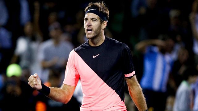 Delpo voltea a todos: Venci&oacute; a Raonic y est&aacute; en semis en Miami