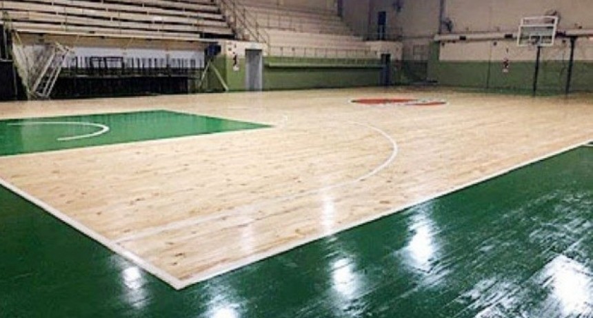 Gimnasia de Chivilcoy inaugura el piso flotante de la cancha de Basquet