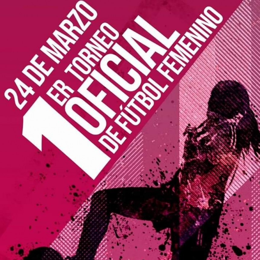 Este domingo comienza el primer Torneo Oficial de Fútbol Femenino