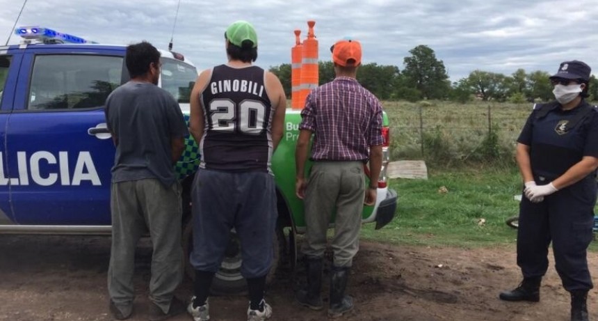 “Ginobili” se fue de pesca en Tapalque