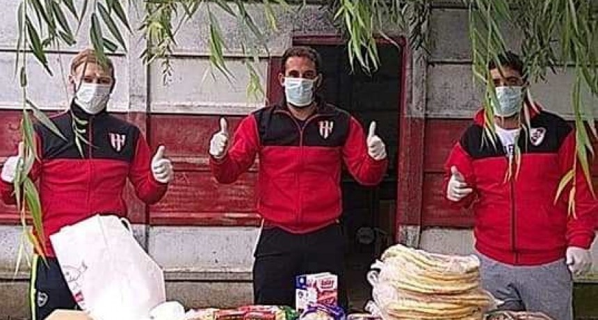 Solidario: Club La Campana recibio donaciones