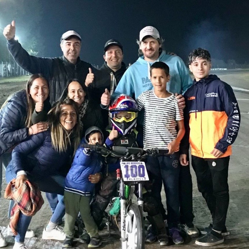 Felipe Branca ganó y se consagró campeón del Torneo Nocturno en Giles